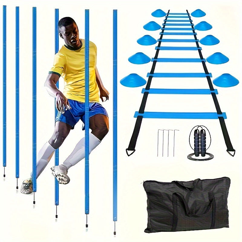 NNETM Agility Training Set with Ladder and Accessories