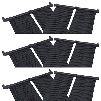 NNEVL Solar Pool Heater Panel 6 pcs 80x310 cm