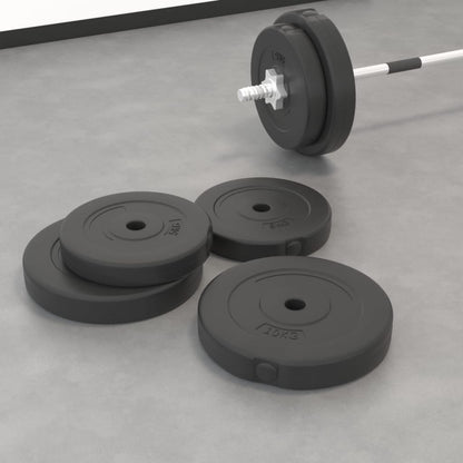 NNEVL Weight Plates 4 pcs 30 kg Cement