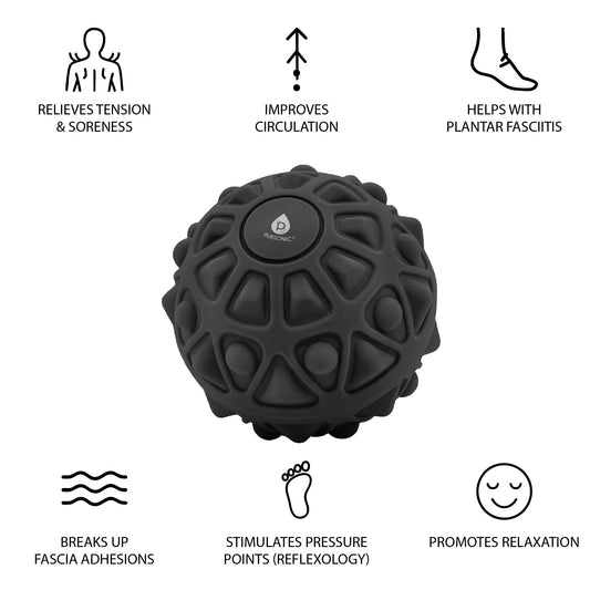 Pursonic Vibrating Massage Ball – Deep Tissue Relief at Your Fingertips