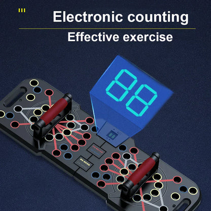 Multifunctional Electronic Push Up Board with Counting Feature
