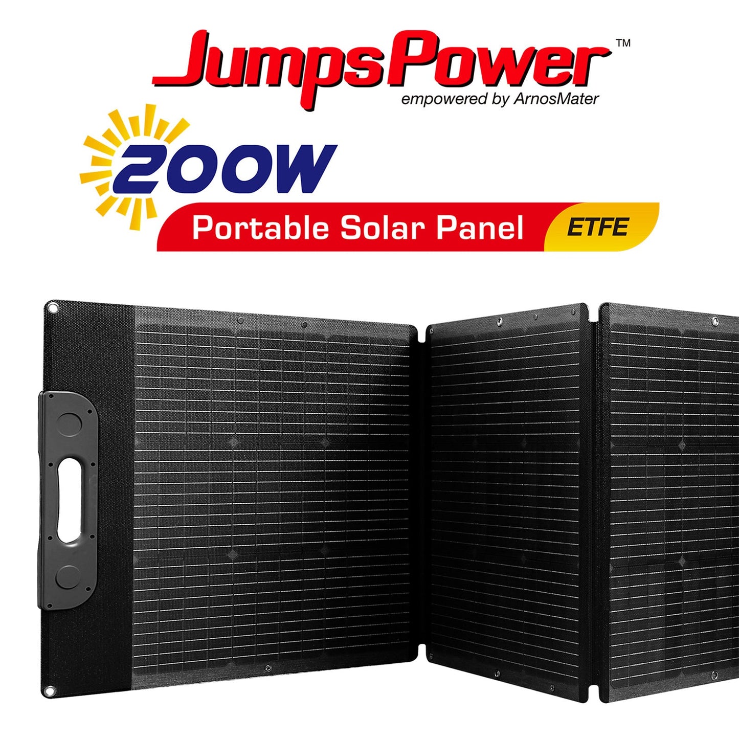 NNEDSZ 200W Solar Panel Portable Charger JumpsPower Power Generator Foldable