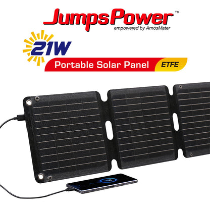NNEDSZ 21W Solar Panel Portable Charger JumpsPower Power Generator Foldable